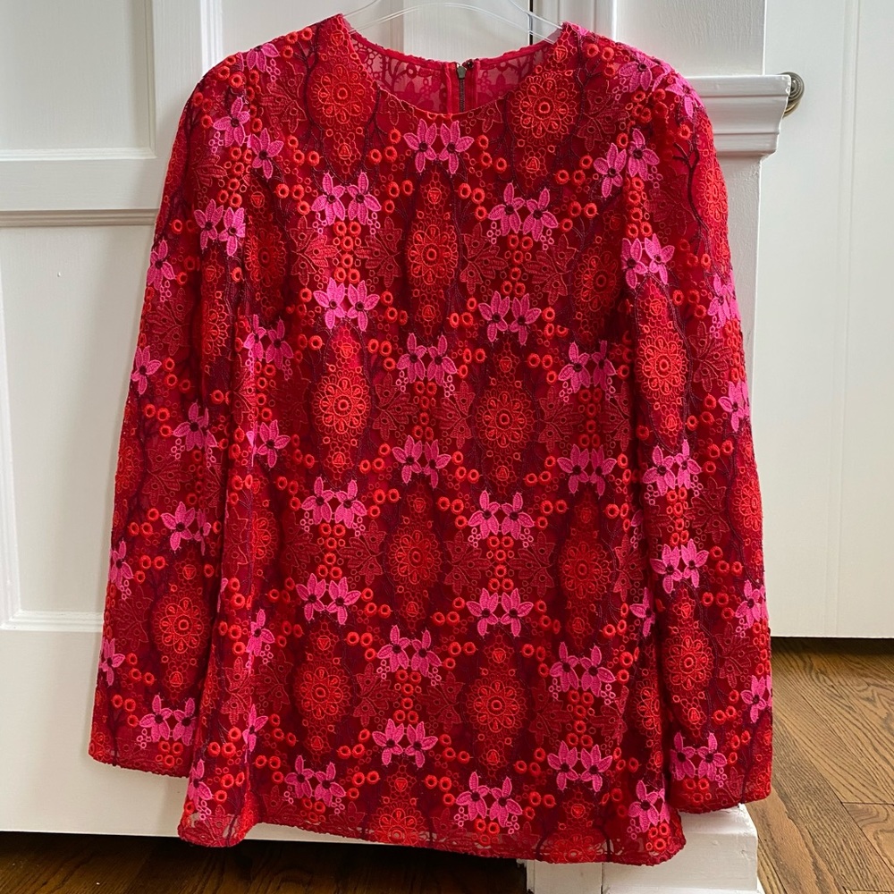 Dolce & Gabbana Long Sleeve Lace Top